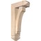 Ekena Millwork Imperial Arts and Crafts Smooth Bracket w/ Offset Brace, Douglas Fir, 5 1/2"W x 14"D x 26"H BKT0604X14X26IMP03SDF - alternate 1